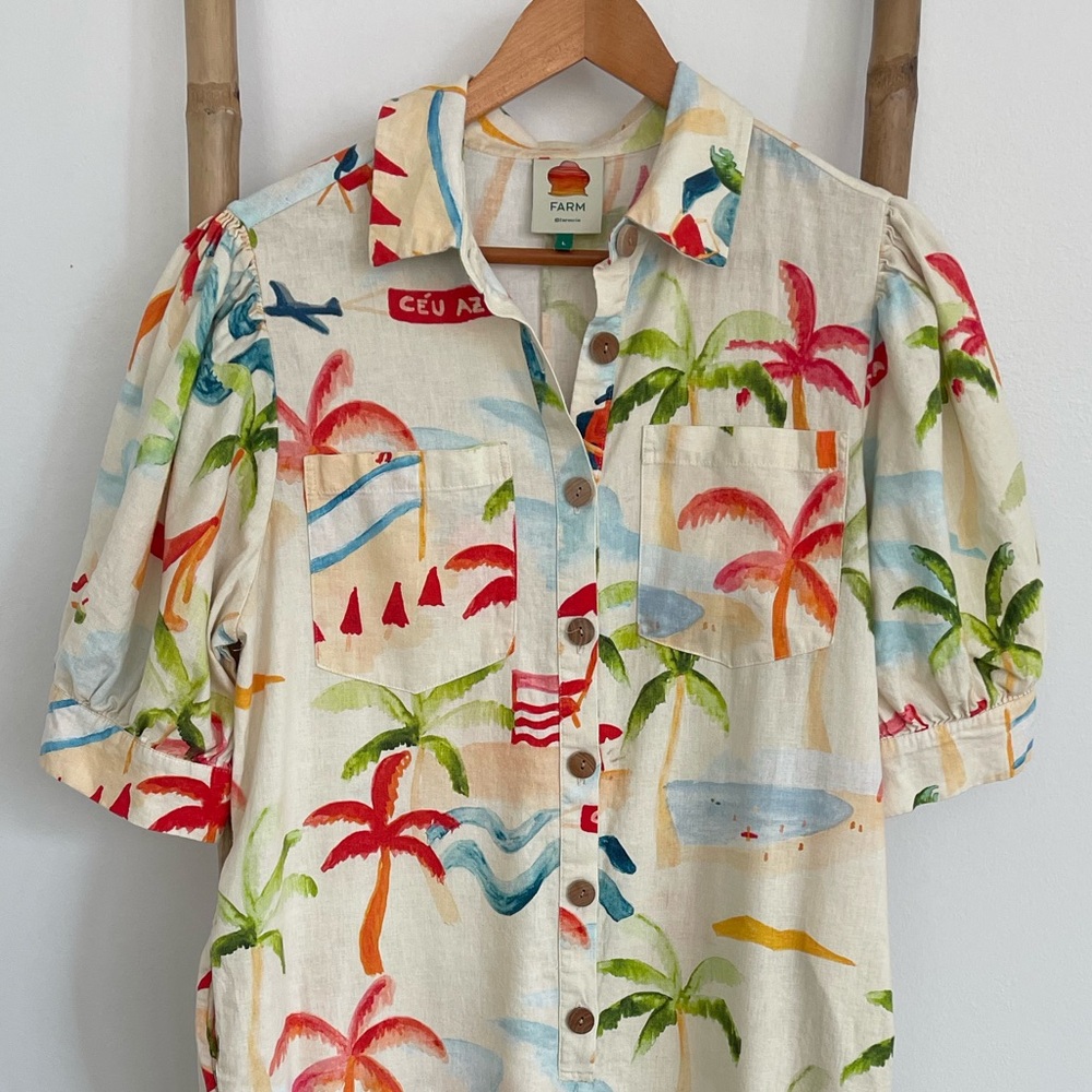 Farm Rio Printed Jumper, Large - Picture 5 of 15